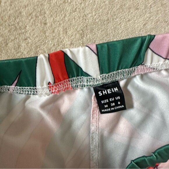 y2k Swirl Pattern Leggings - Picture 4 of 4